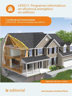cover image of Programas informáticos en eficiencia energética en edificios. ENAC0108